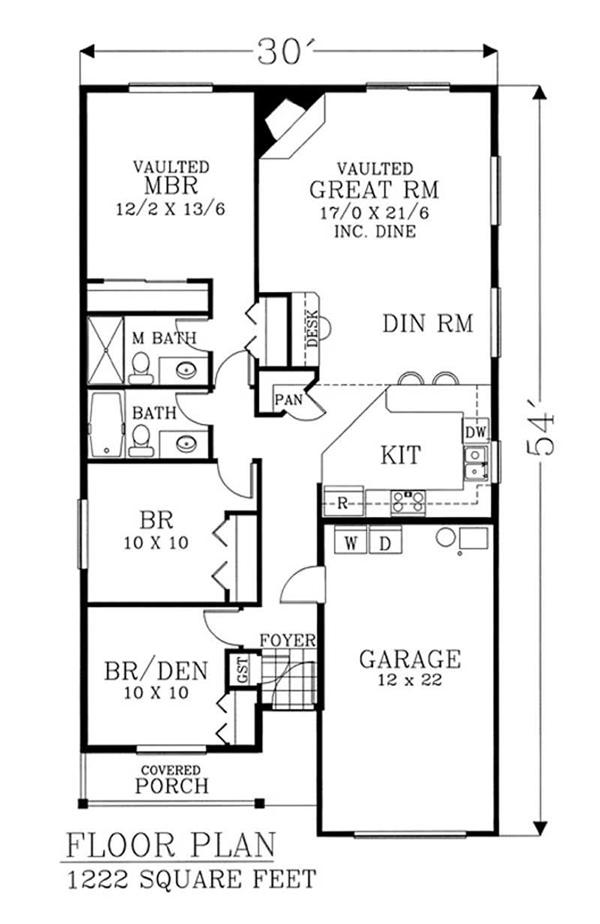MAIN FLOOR PLAN 