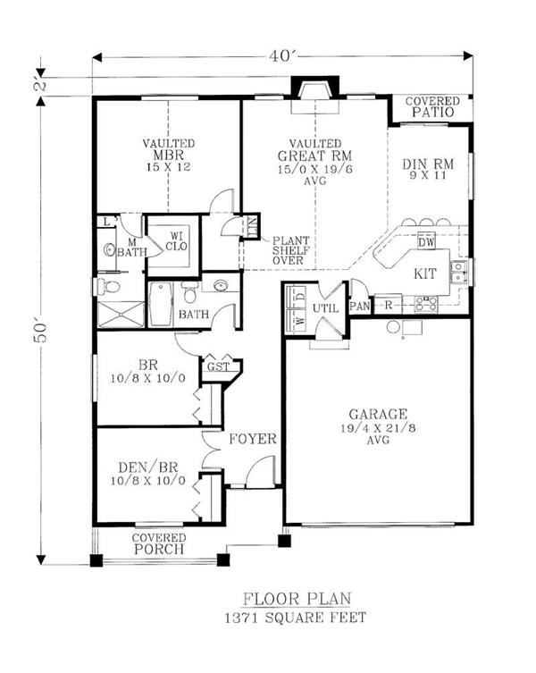 MAIN FLOOR PLAN