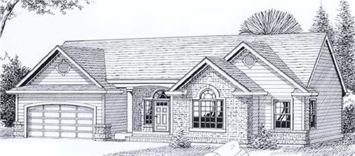 Main image for house plan # 11929