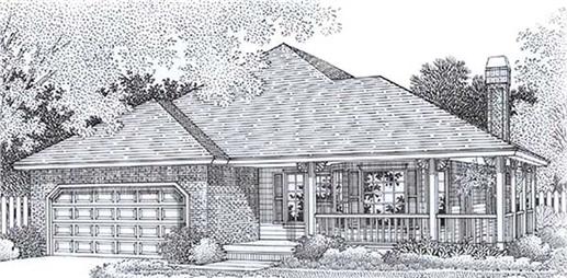 Main image for house plan # 11847