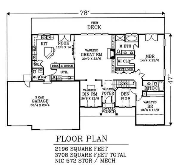 FIRST FLOOR PLAN