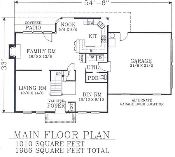 MAIN FLOOR PLAN