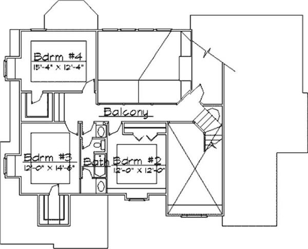 Upper Level Floor Plan