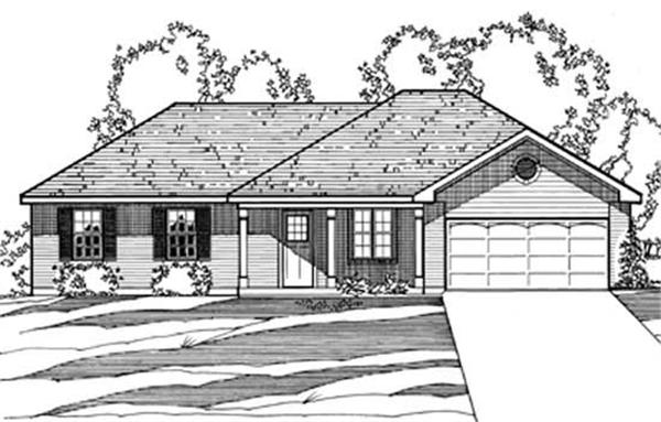 Main image for house plan # 3217