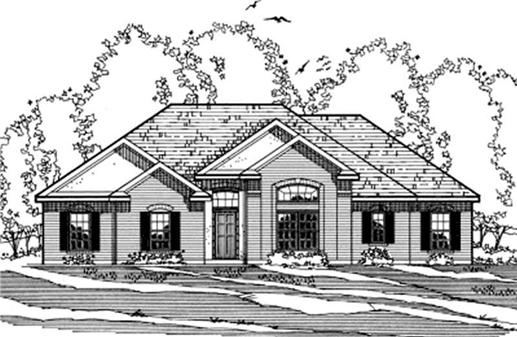 Main image for house plan # 3205