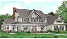 Main image for house plan # 17002
