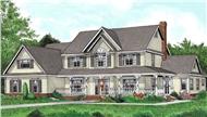 Main image for house plan # 17003