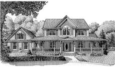 Main image for house plan # 3672