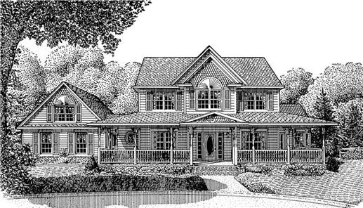 Main image for house plan # 3672