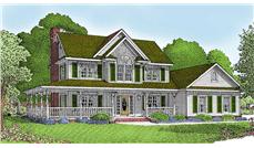 Main image for house plan # 3685