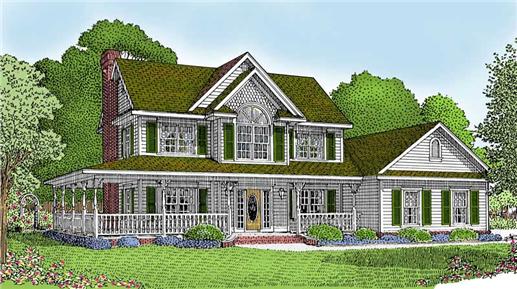 Main image for house plan # 3685