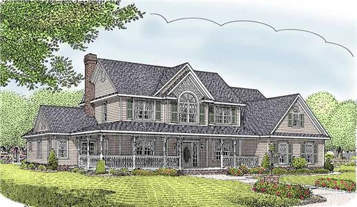 Main image for house plan # 5949