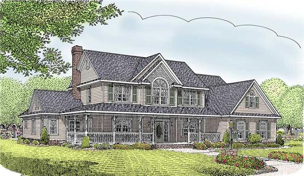 Main image for house plan # 5949