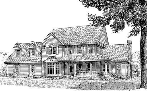 Main image for house plan # 3670
