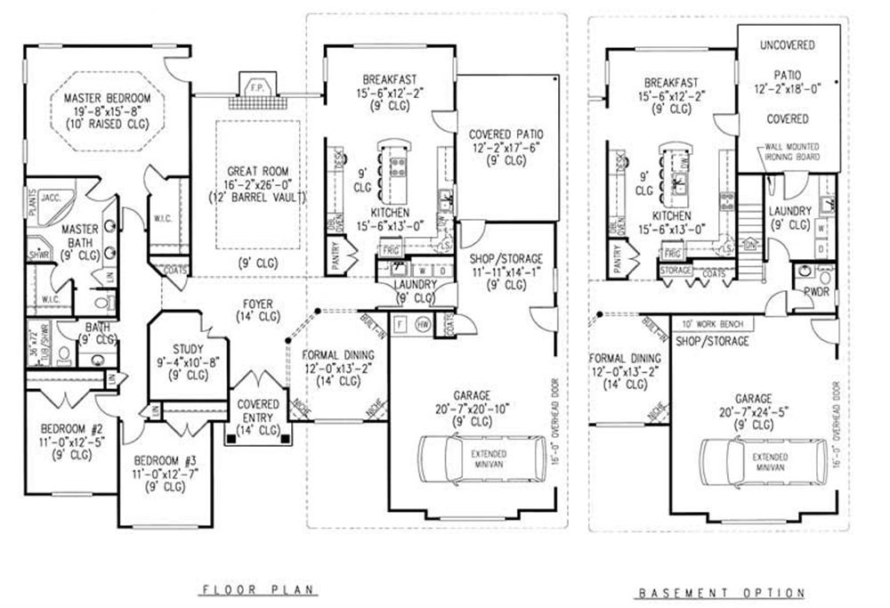 Main Level Floor Plan