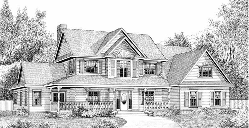 House Plan D170g3 Front Elevation