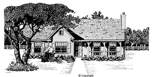 Main image for house plan # 11201