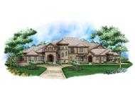 Color Rendering of this house plan
