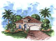 Color Rendering Mediterranean Houseplans.