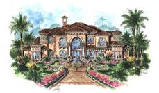 Luxury Plans color rendering.