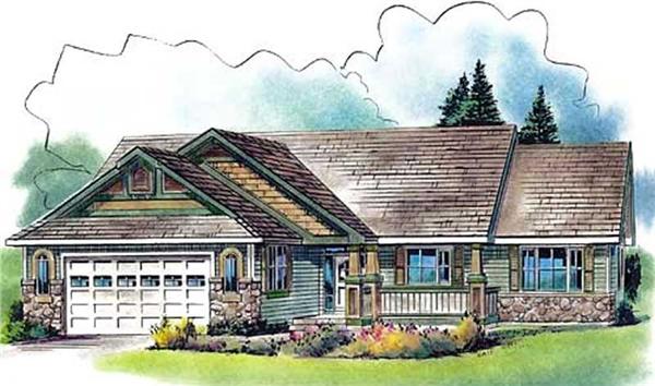 Main image for house plan # 2729
