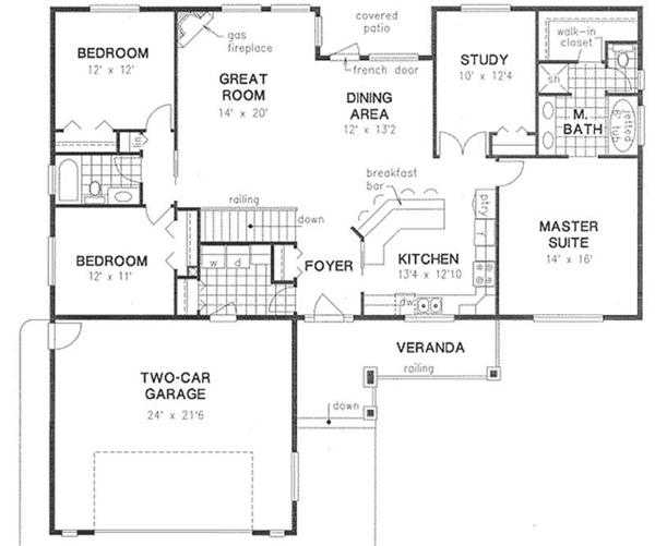 Main Elevation for ms4523