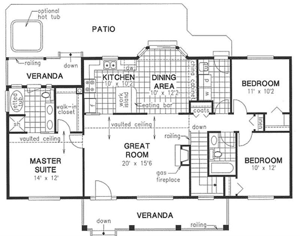 Large images for House Plan 176-