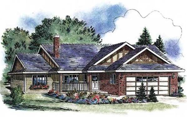 Main image for house plan # 2228