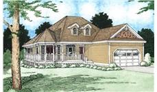 Main image for house plan # 13102