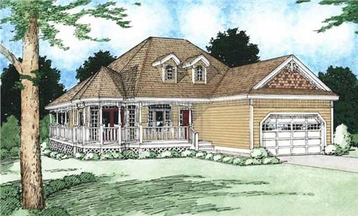 Main image for house plan # 13102
