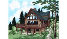 Main image for house plan # 13068