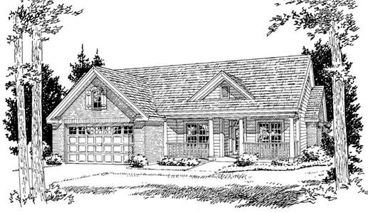 Main image for house plan # 5456
