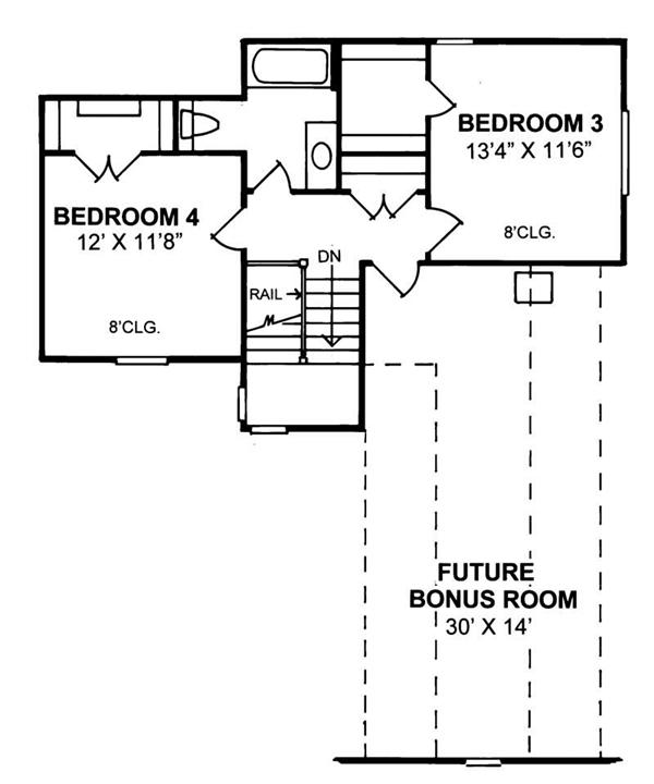 Upper Level Floor Plan