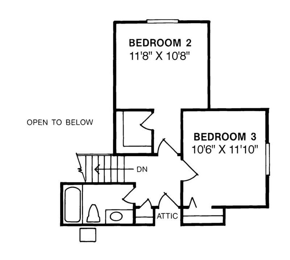 Upper Level Floor Plan