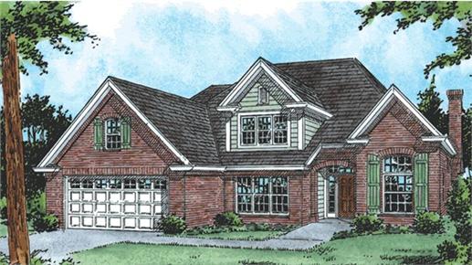 Main image for house plan # 5856