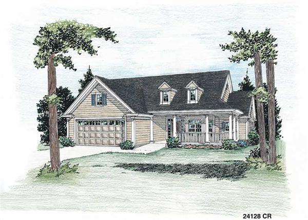 Main image for house plan # 5855