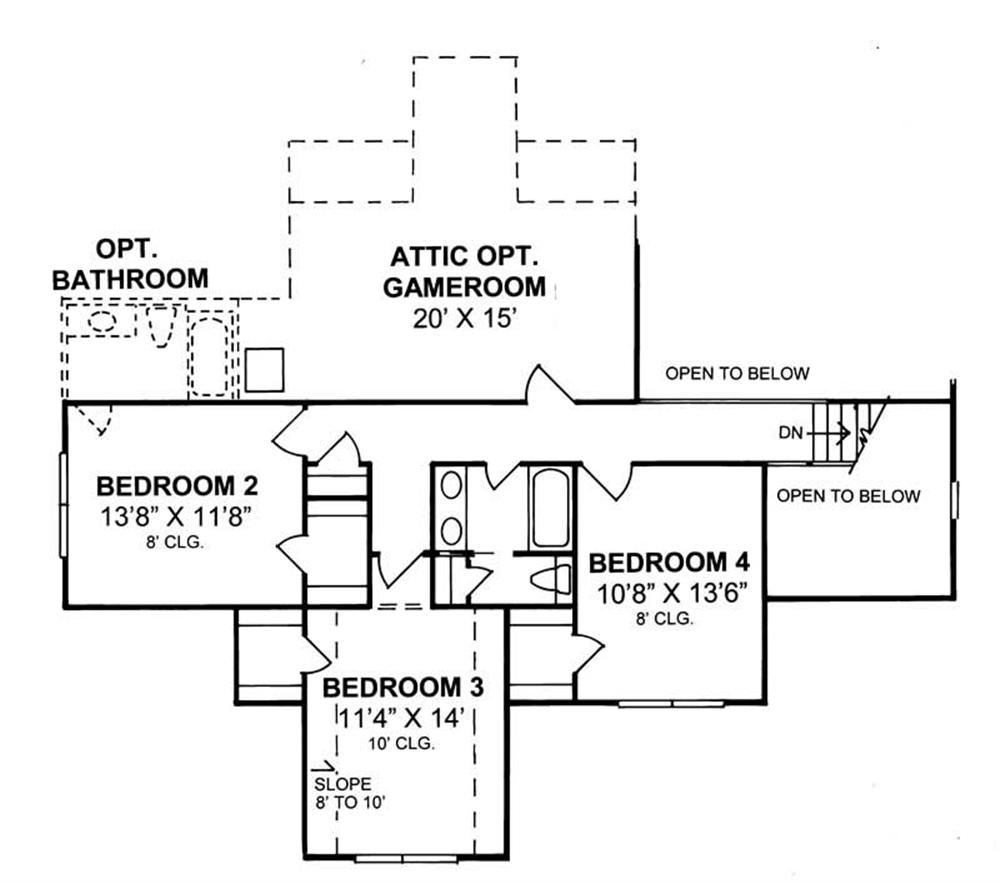 Upper Level Floor Plan