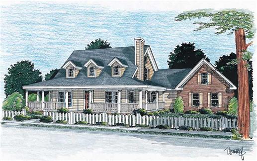 Main image for house plan # 5871