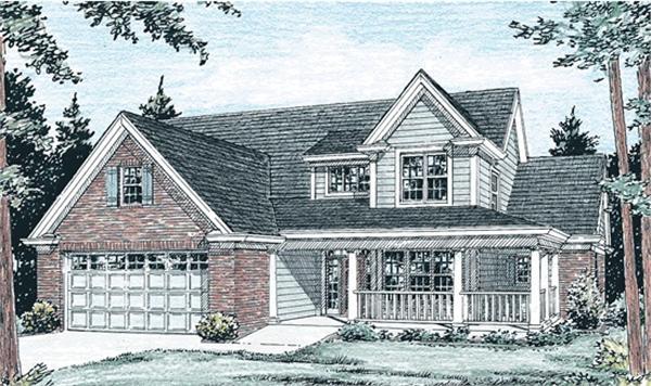 Main image for house plan # 5454