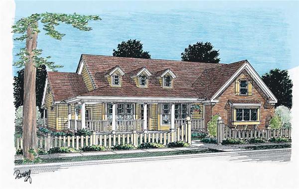 Main image for house plan # 5868