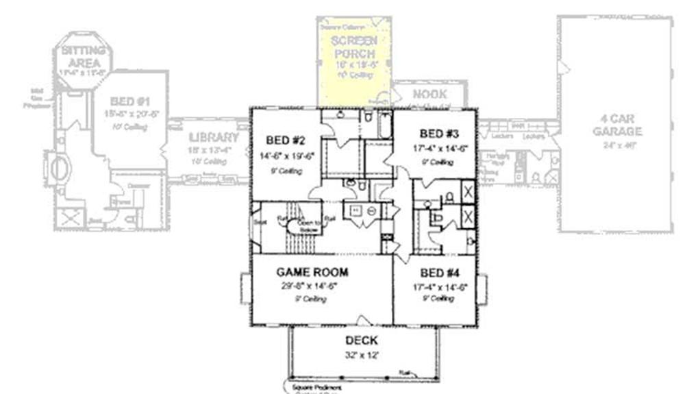 SECOND FLOOR PLAN