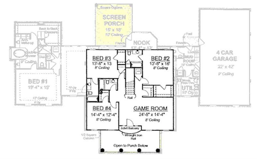 SECOND FLOOR PLAN