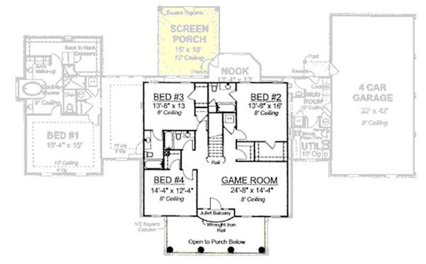 SECOND FLOOR PLAN