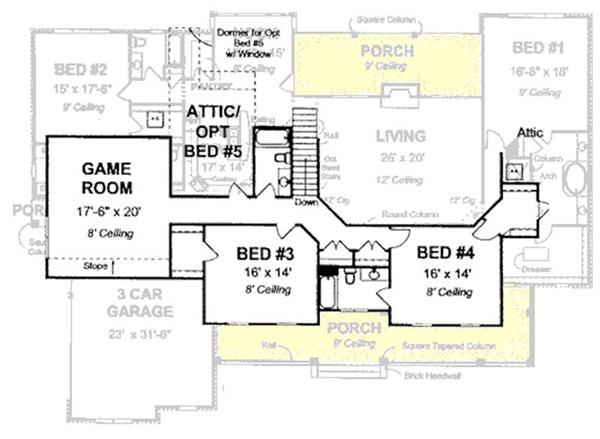 SECOND FLOOR PLAN