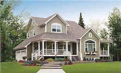 2 Story Country Homes