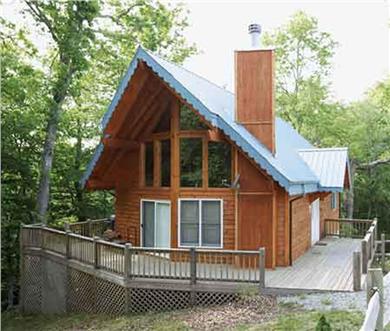 A Frame House Plans
