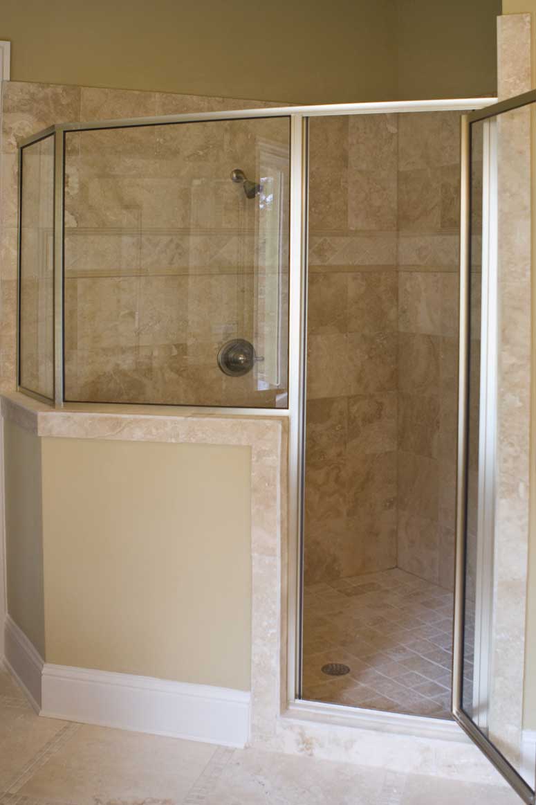 Master Bathroom: Shower