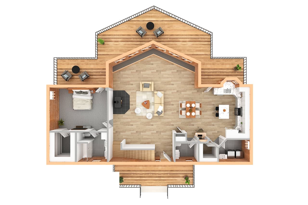 3D Floor Plan