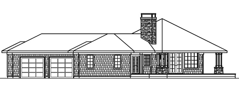 left elevation