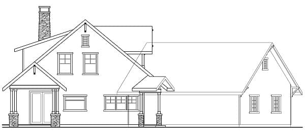Left elevation